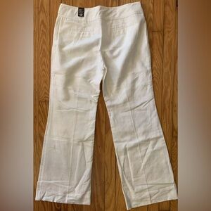 NWT THE LIMITED Women’s White Flare Leg CASSIDY FIT Dress Pant- Size 12R